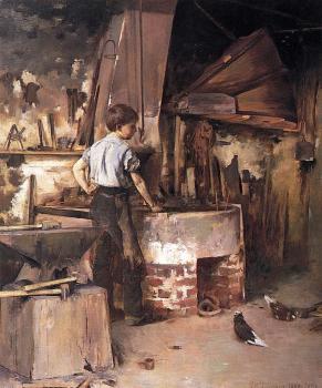 Theodore Robinson : The Forge